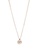 MINIMALIST LAB gold Minimalist Lab ARIANNA Sparkly Dancing Diamond Necklace (Rose Gold) C4EACAC2AB8916GS_1