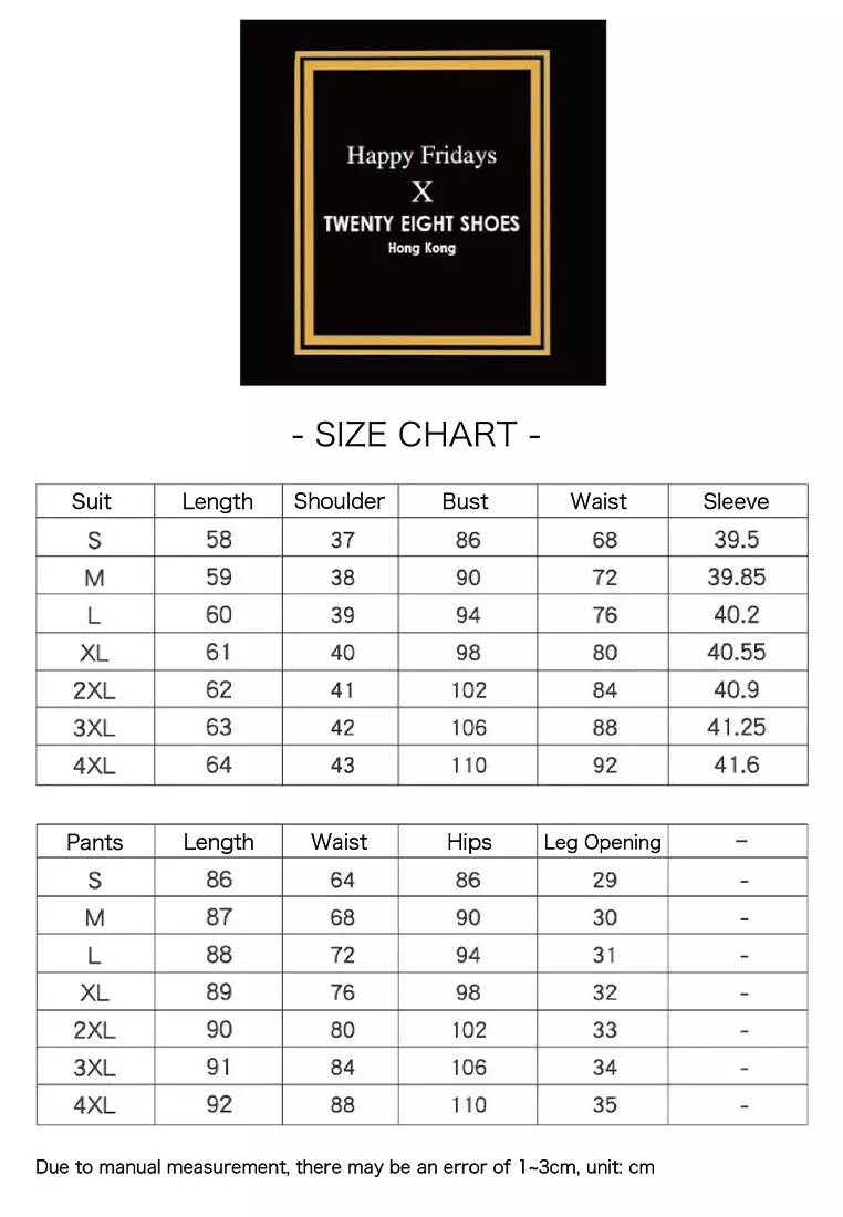 Slim Thin Suit Set YGH-EY8230set