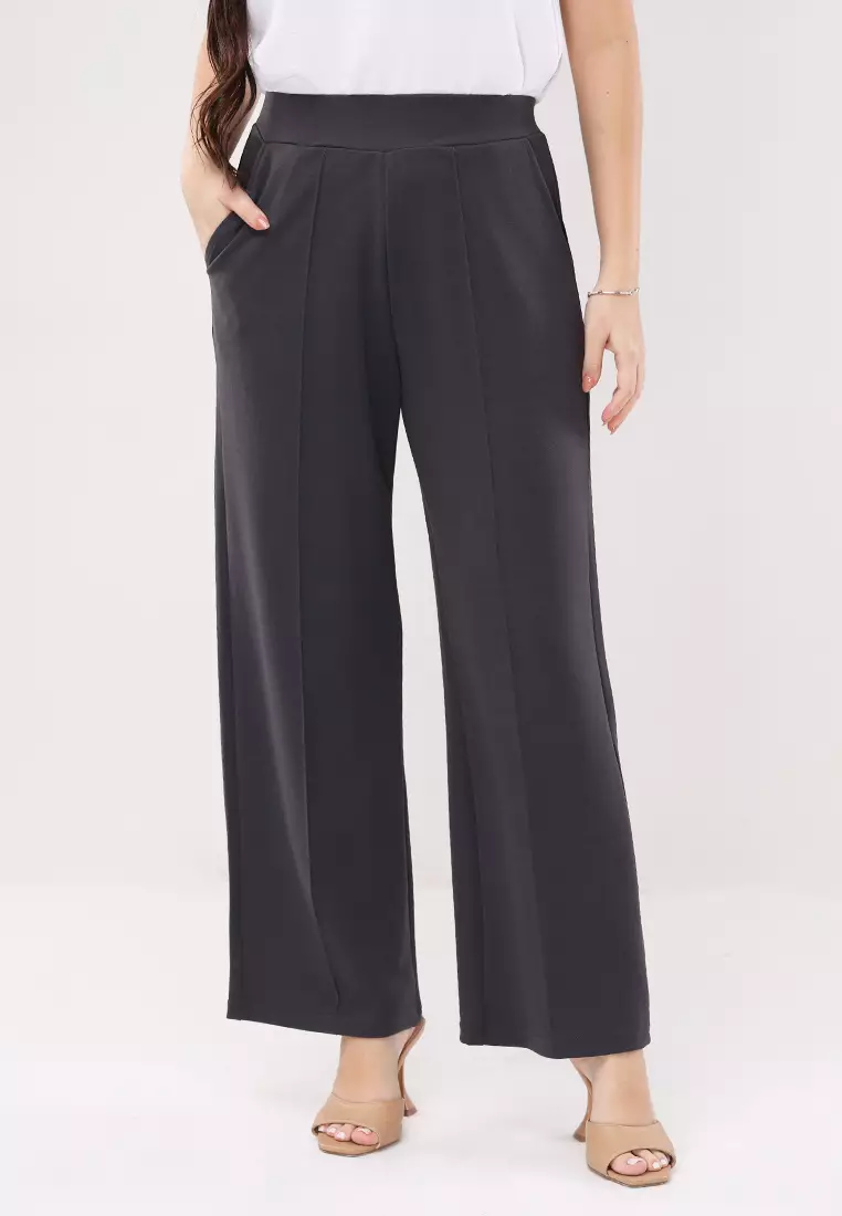 Colored Wide Leg Pants Ladies