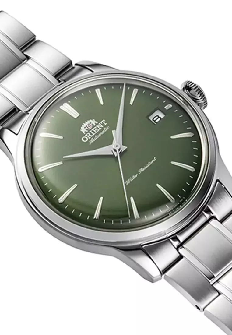 Orient Bambino 38 Silver Stainless Steel Analog Automatic Watch For Men RA-AC0M09E30B