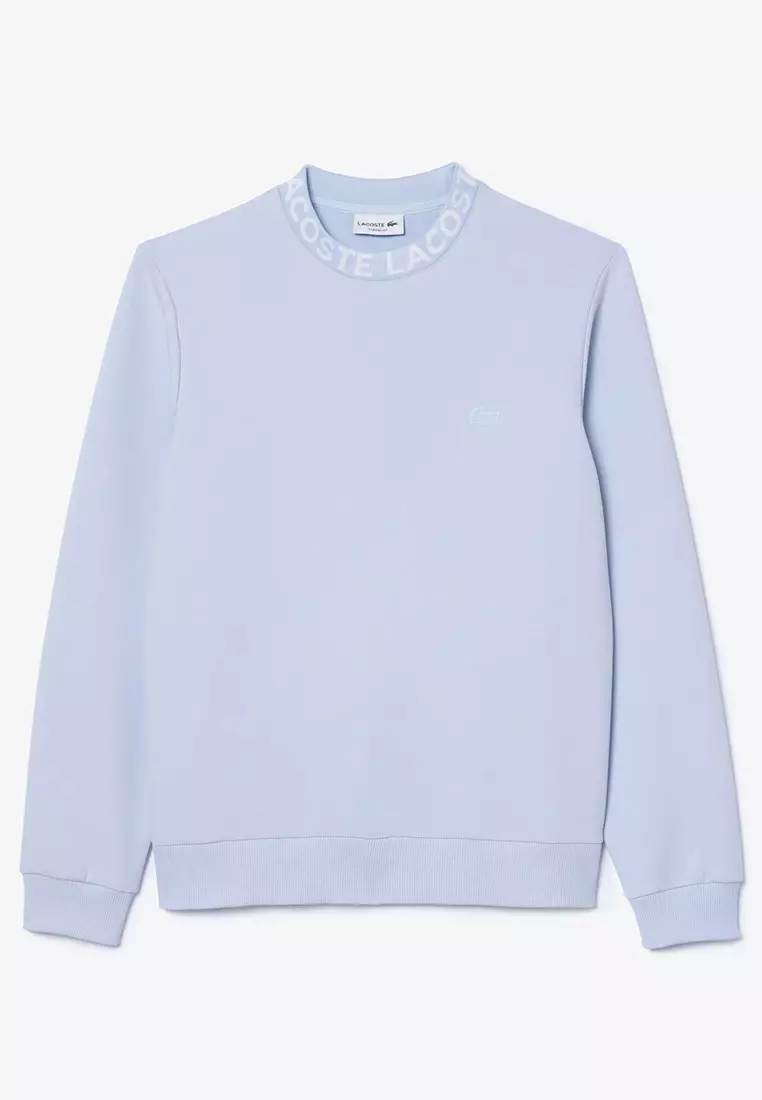 Logo Jacquard Collar Double Face Sweatshirt