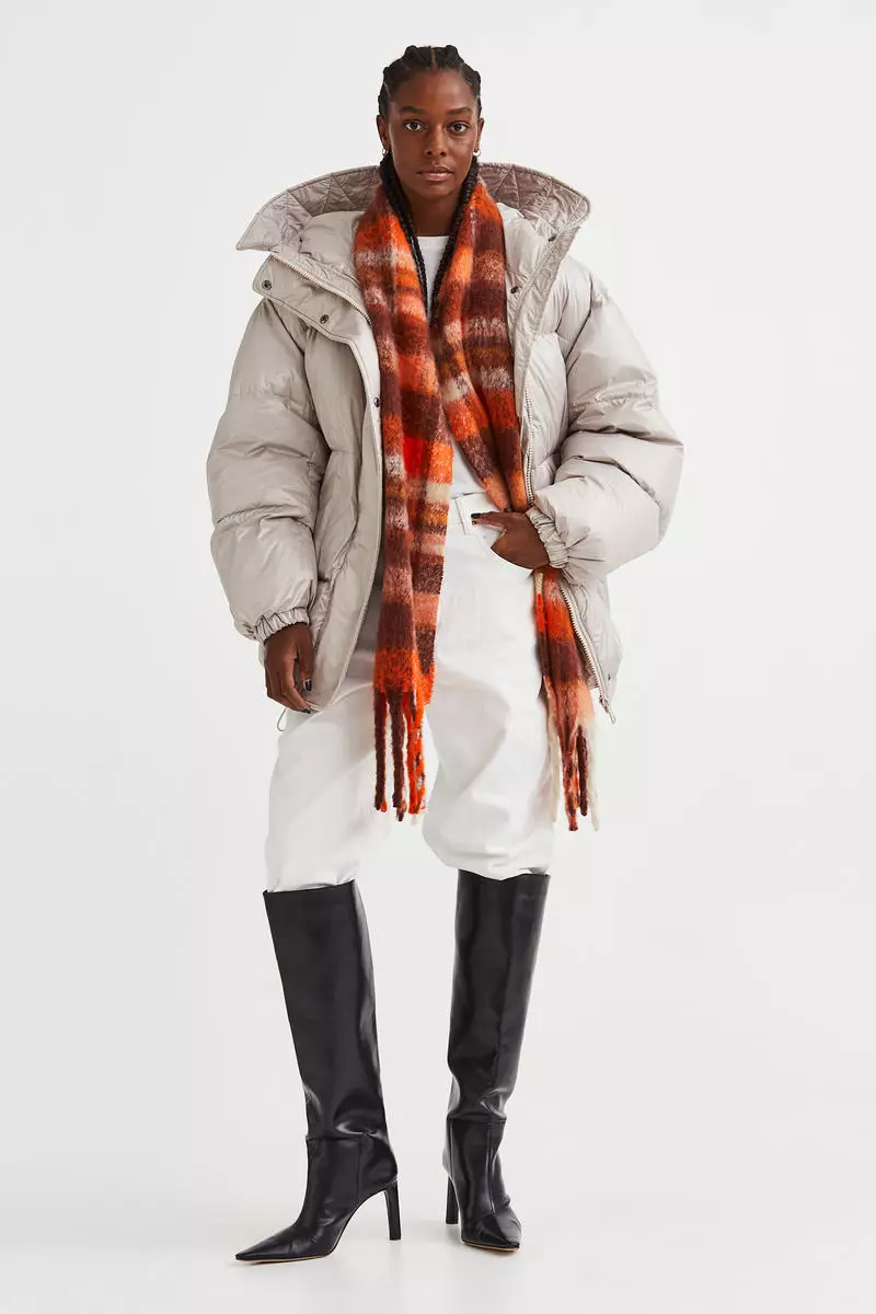 Buy H&M Oversized puffer jacket Online ZALORA Malaysia