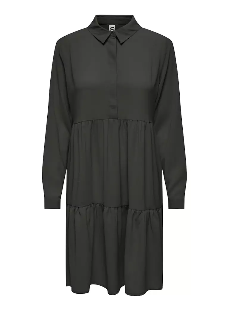 Long Sleeves Shirt Dress