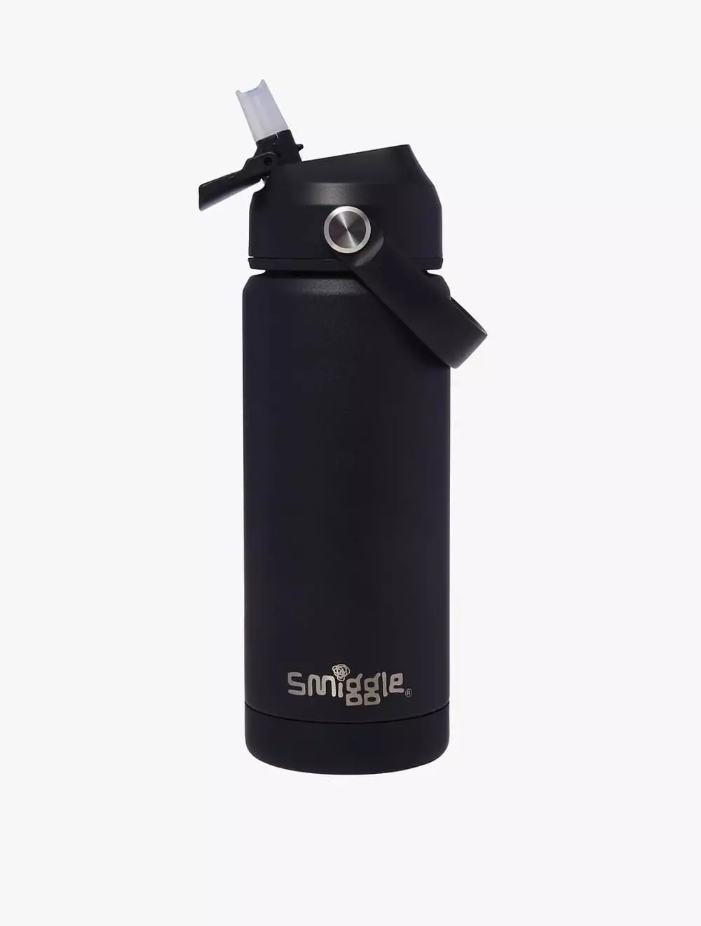 Smiggle Squiggle Insulated Steel Drink Bottle 550Ml - IGL456566BLK