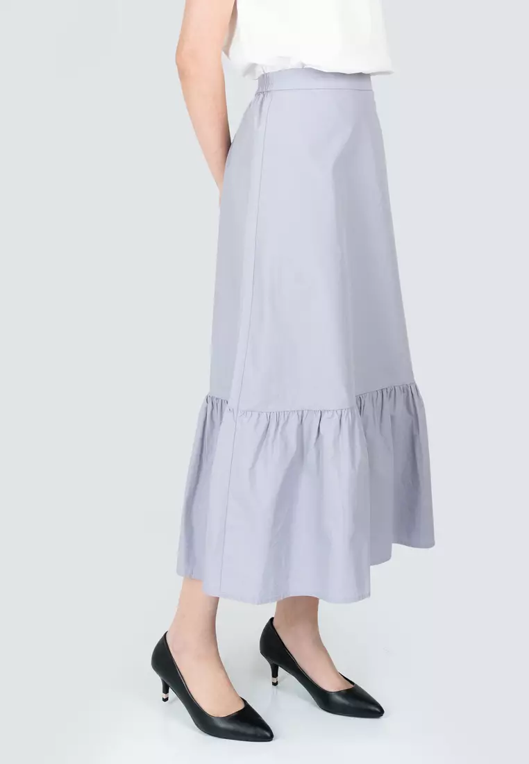 Polo Haus - Women’s Tiered Long Skirt WBLS003