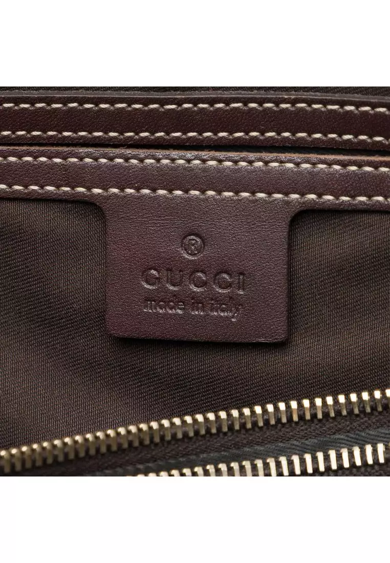 Pre-Loved Gucci Gg Supreme Joy Vertical Tote