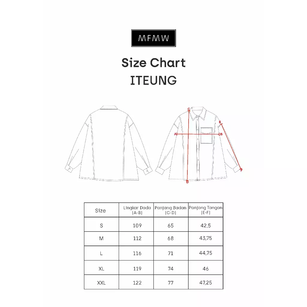 MFMW Iteung Atasan Kemeja Coksu