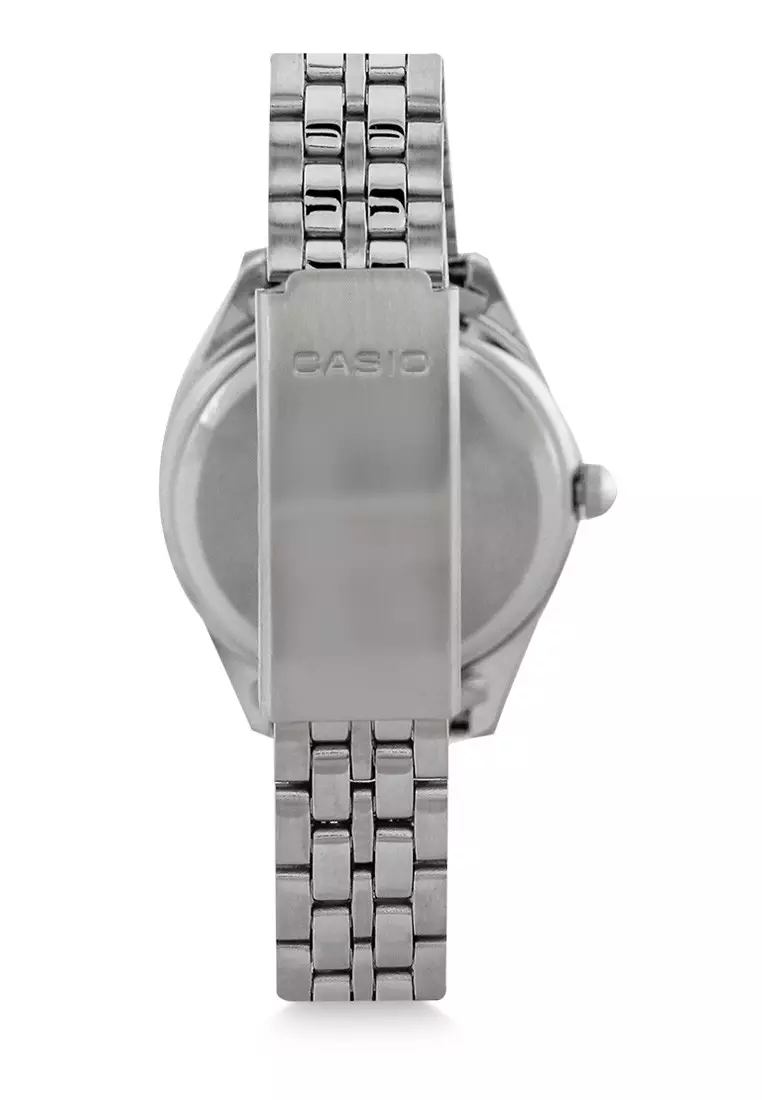 Casio Jam Tangan Wanita - Silver - Stainless Steel - LTP-1129A-7ARDF