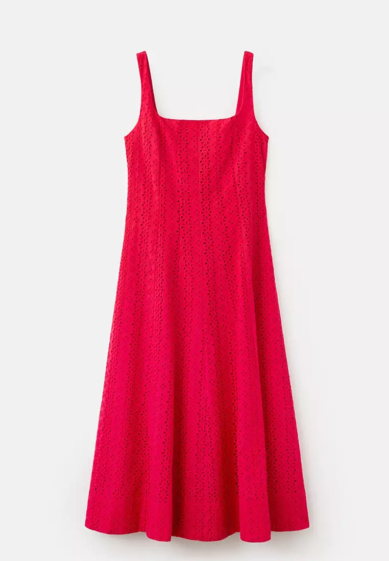 Mango Embroidered Cutwork A-Line Dress 2026 | Buy Mango Online | ZALORA  Hong Kong