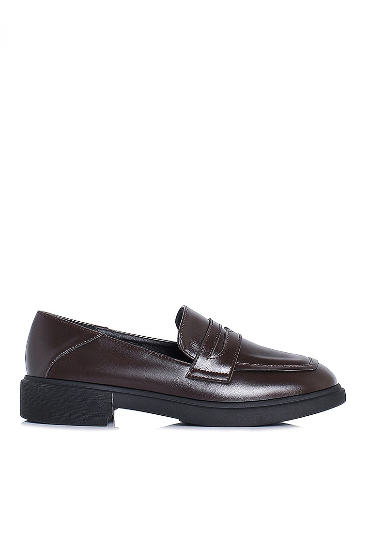 VANSA Simple Microfiber Two-wear Loafers VSW-F611