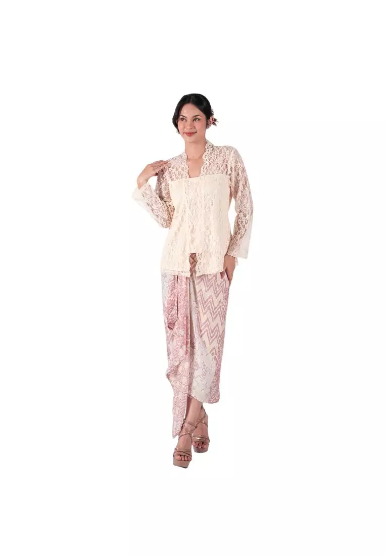 Kebaya Wanita - Bhatara Batik Kebaya Devara - Baju Batik Modern Lengan Panjang