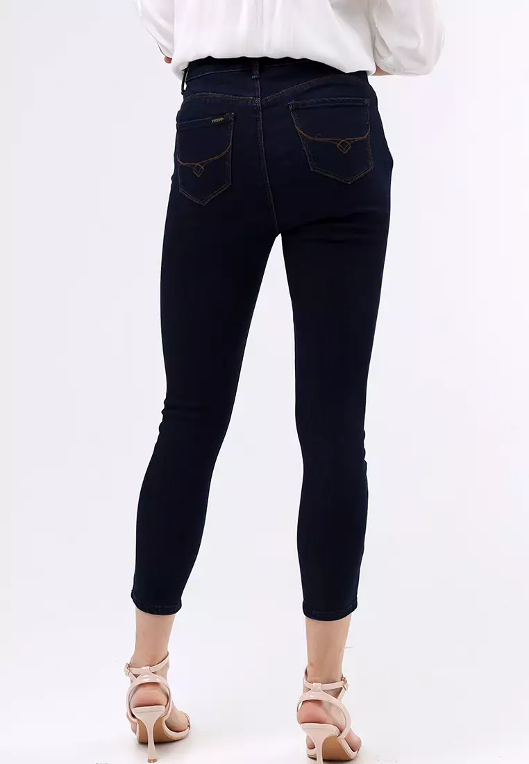 Cropped Skinny High Waist