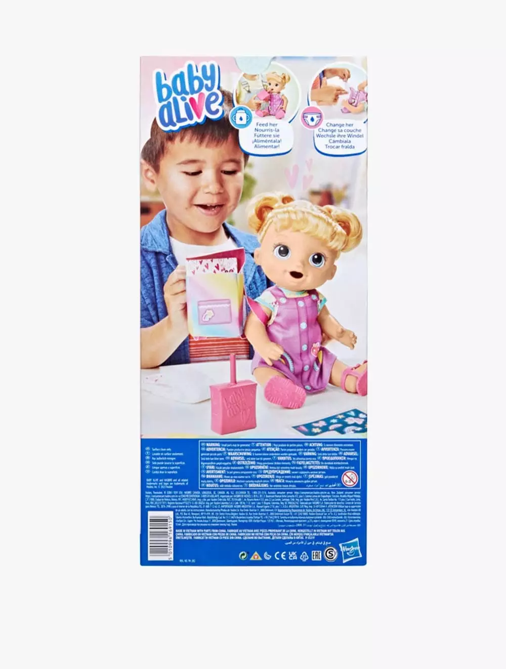 Baby Alive Time for School Baby Blonde Hair - BYAF8387