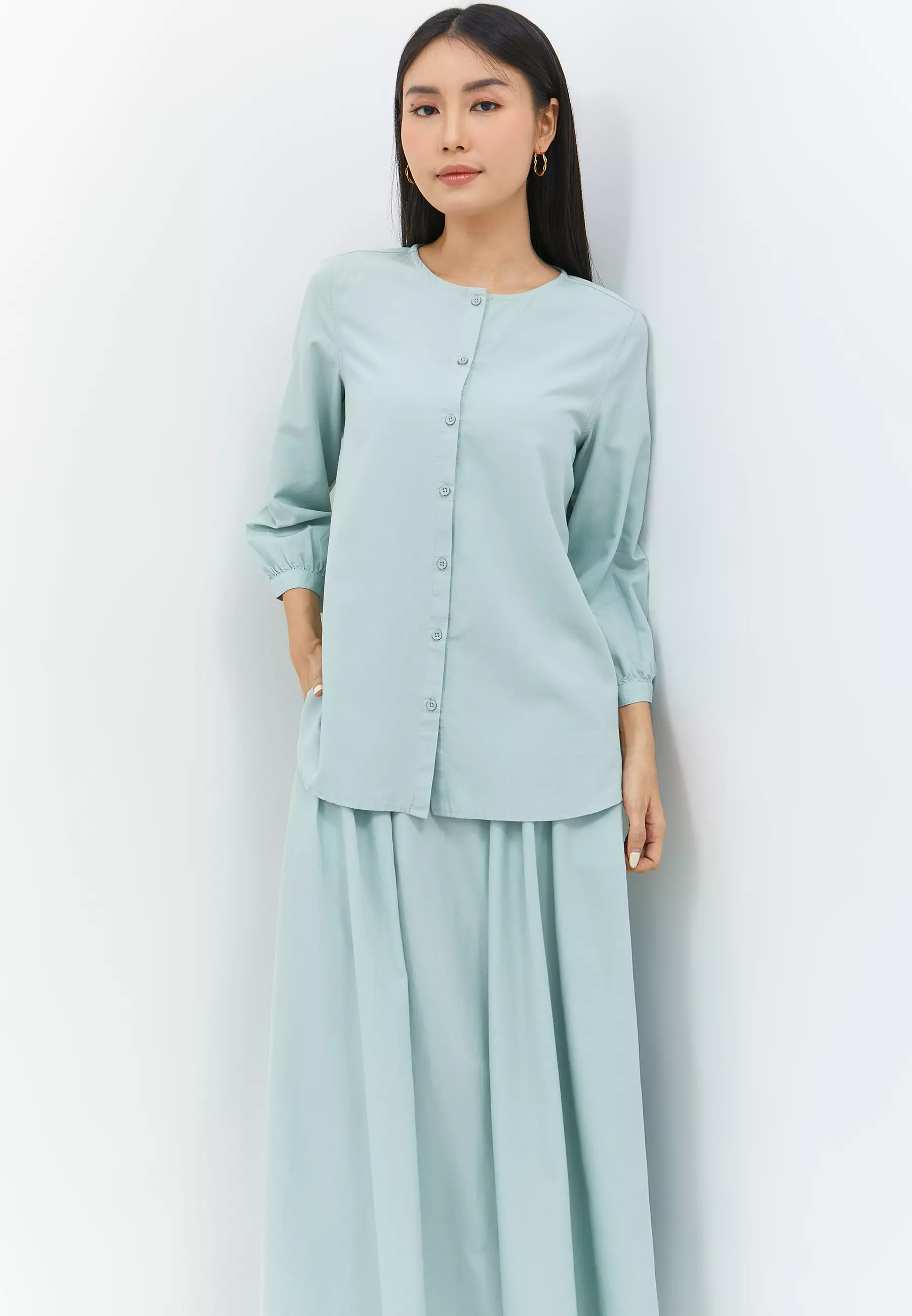 Sandra Green Shirt (G.13149)