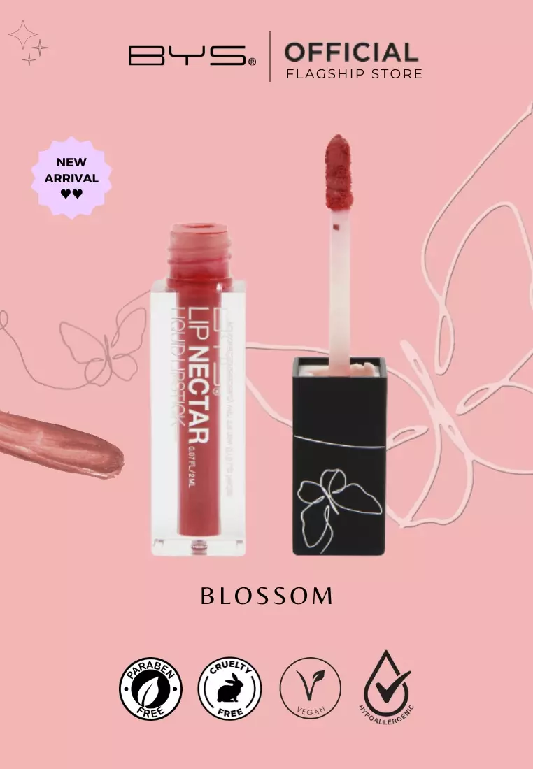 Jual BYS BYS Lip Nectar Liquid Lipstick - Blossom Original 2024 ...