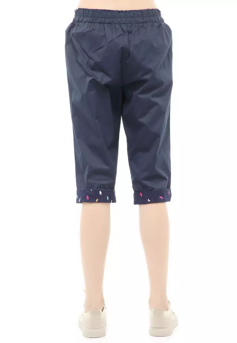 Madoc Short Pants Celana Pendek Kasual Wanita Model Stik Balik Comportable Material Cotton ORIGINAL - Navy