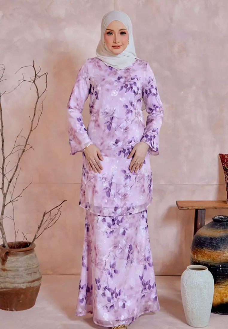 Jasmine Kurung Modern in Jacquard Chiffon
