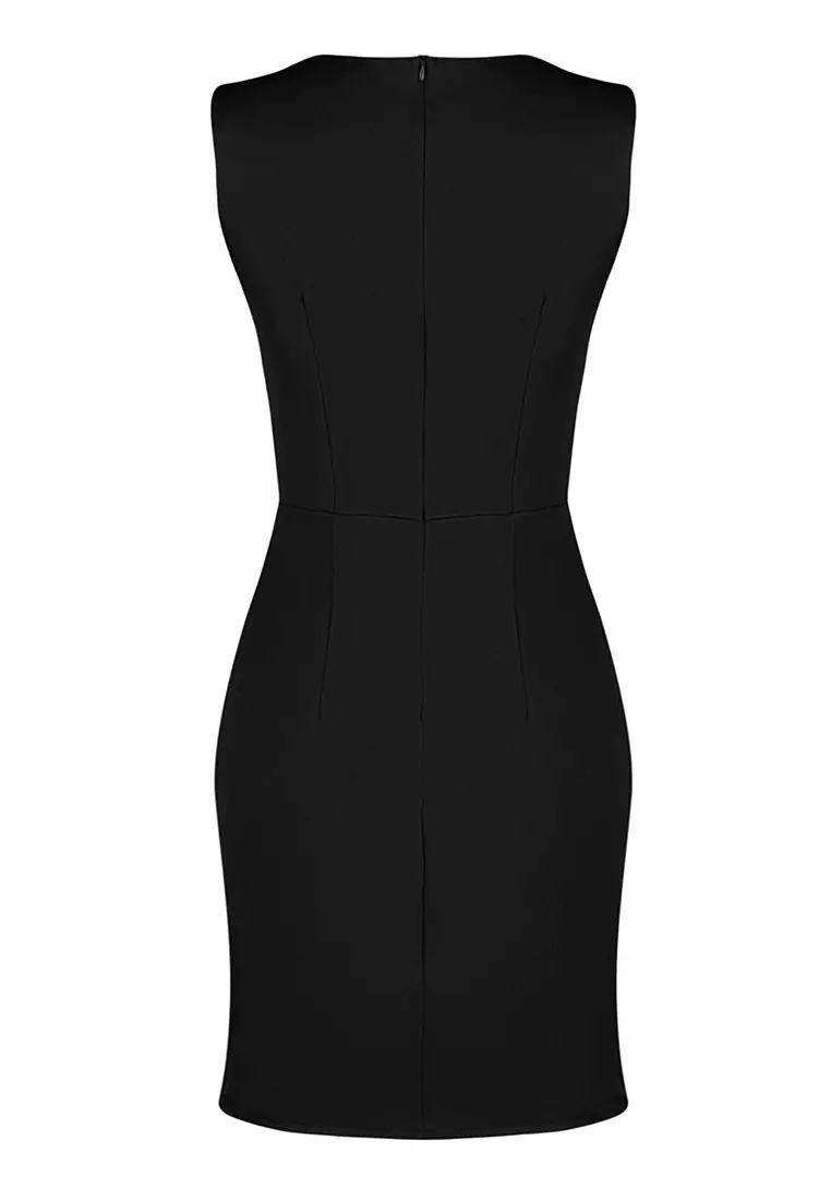 Fitted Mini Woven Dress