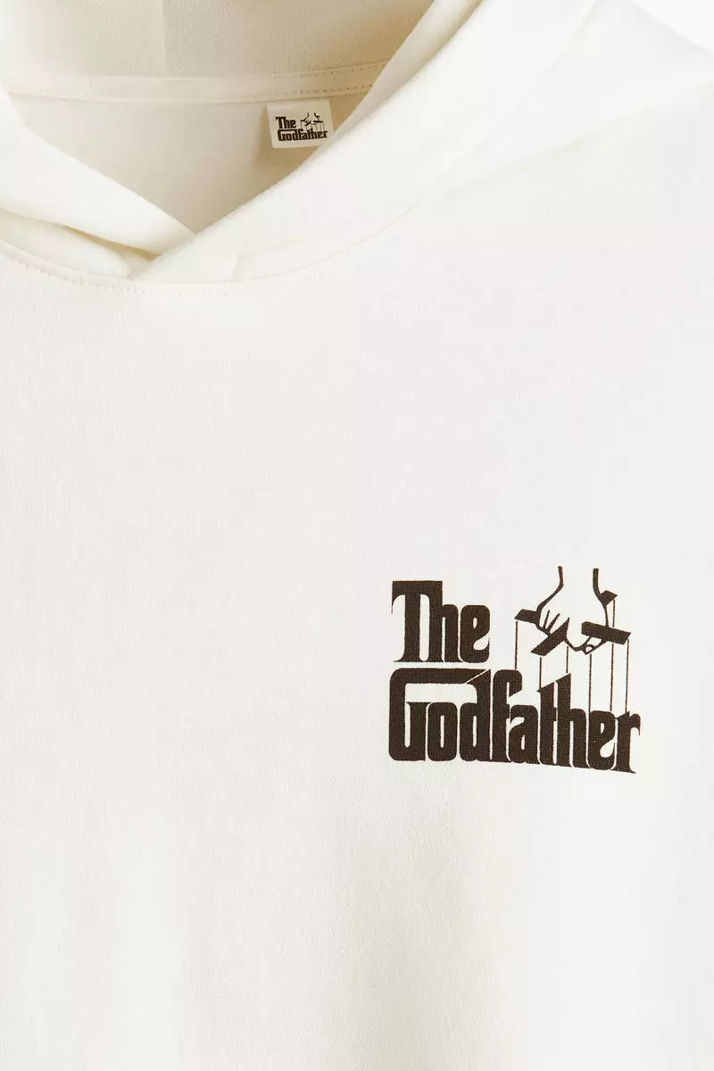 Loose Fit Printed hoodie