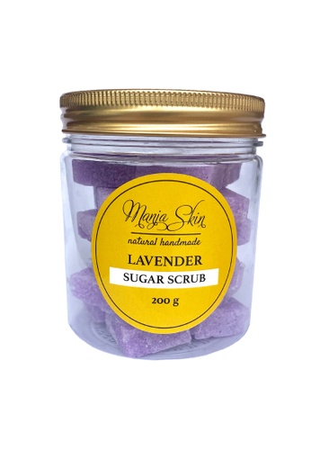 Manja Skin Lavender Sugar Scrub for All Skin Types / Exfoliation / Moisturising - Natural Handmade By Manja Skin F9DBFBED12997AGS_1