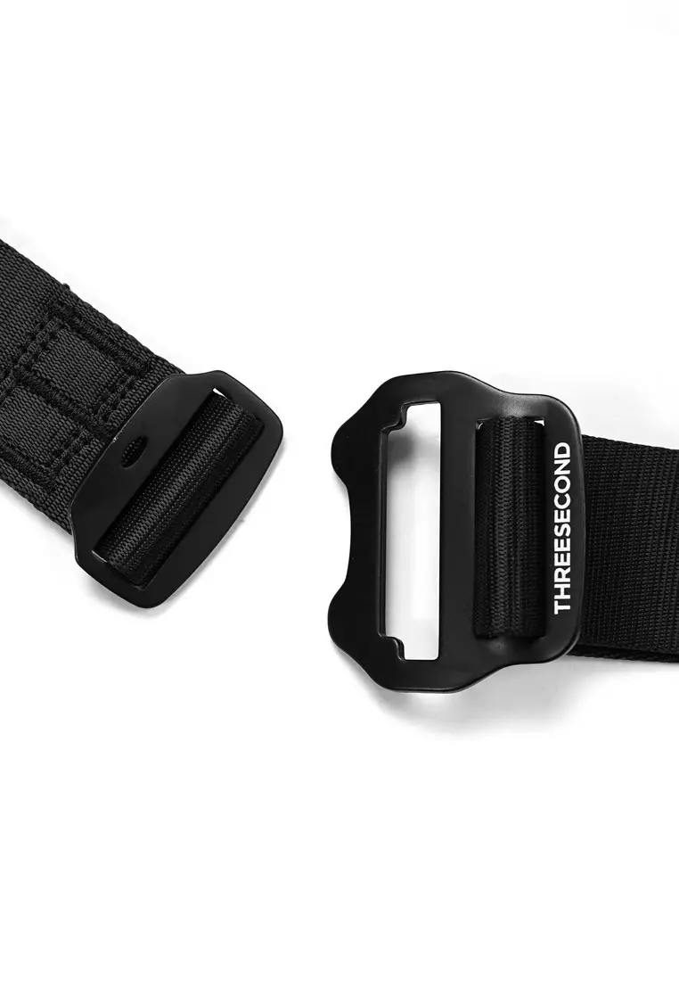 3Second Men's Webbing Belt Polyester Momoa 020725