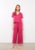 LC WAIKIKI pink Shirt Collar Pajamas Set 53808AAA47030DGS_2