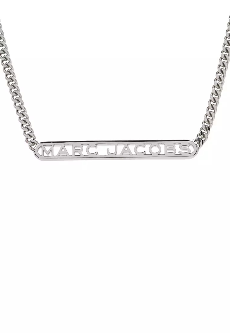 Marc Jacobs The Monogram Chain Necklace Silver J305M03FA22 2025 | Buy ...