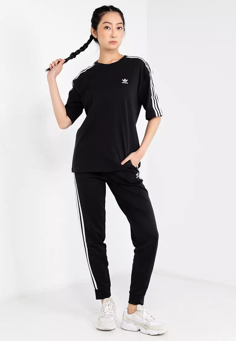 Adidas Originals Women's Adicolor Classics Satin Joggers - Womens Clothing  from