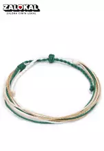 Light Brown Green White