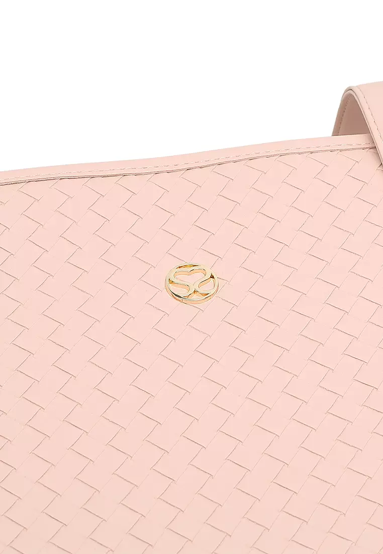 Women's Tote Bag / Shoulder Bag / Top Handle Bag - Pink