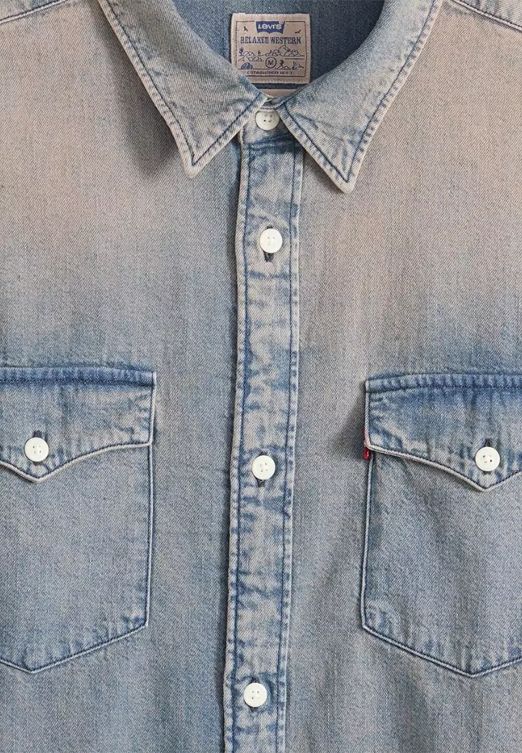 Buy Levi's Levi's® Men's Relaxed Fit Western Shirt Online ZALORA Malaysia — free download