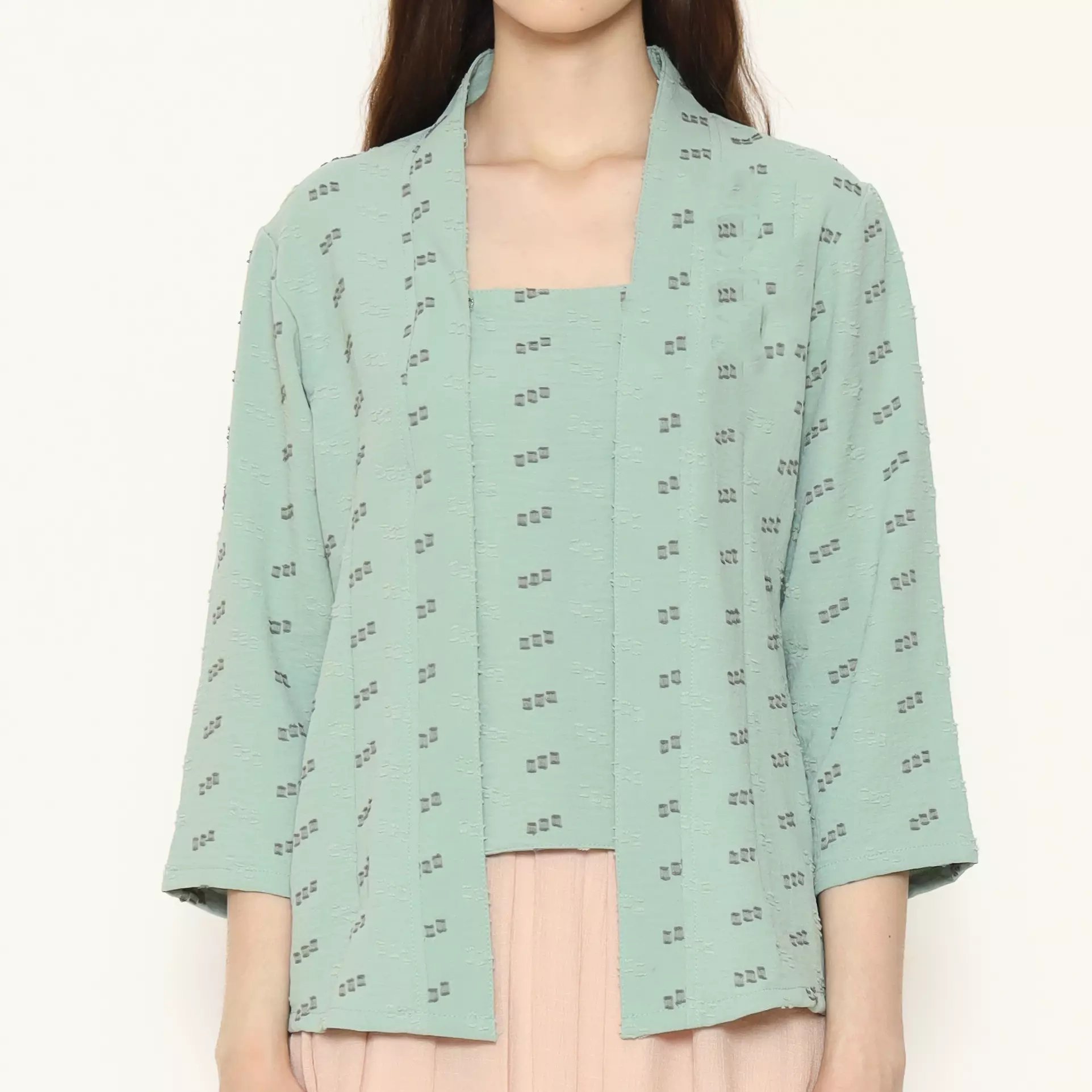 Blouse Batik Wanita - Atasan Batik - Bhatara Batik Yasmine 2 - Baju Batik Modern Lengan Panjang