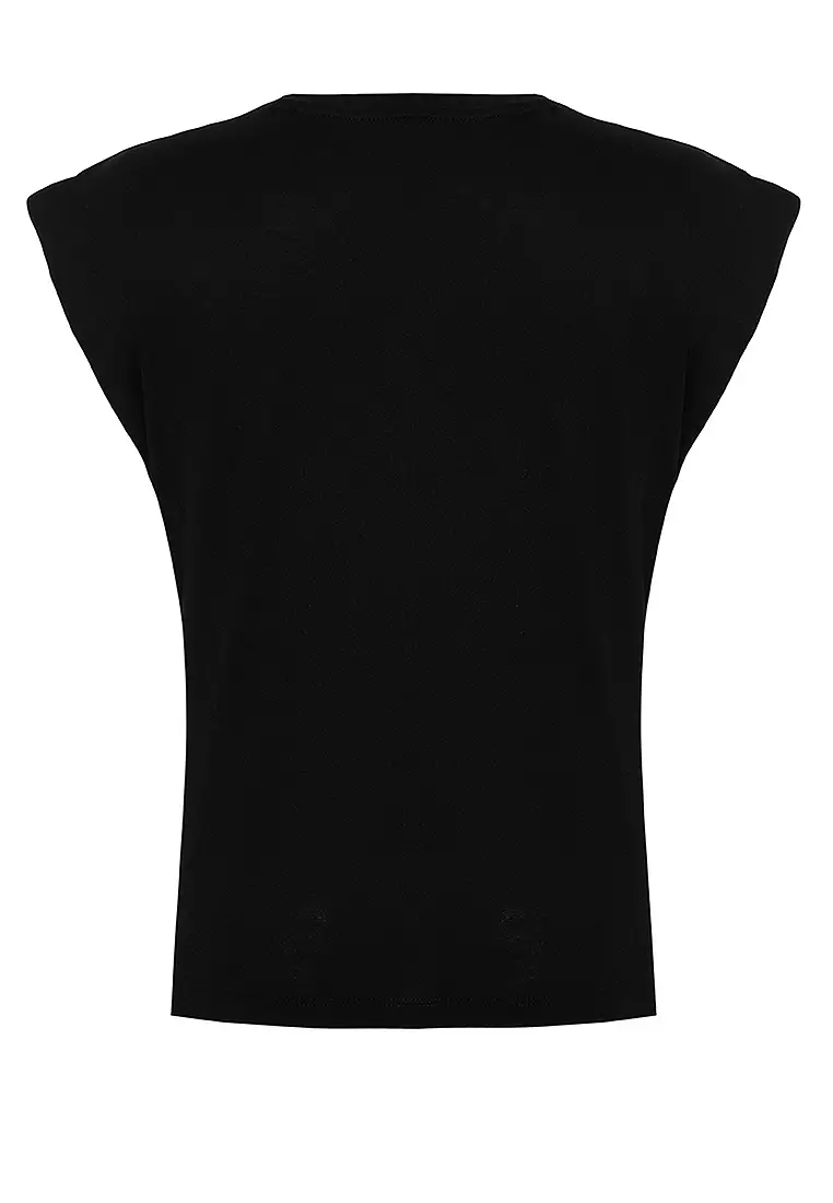 Button Detailed T-Shirt