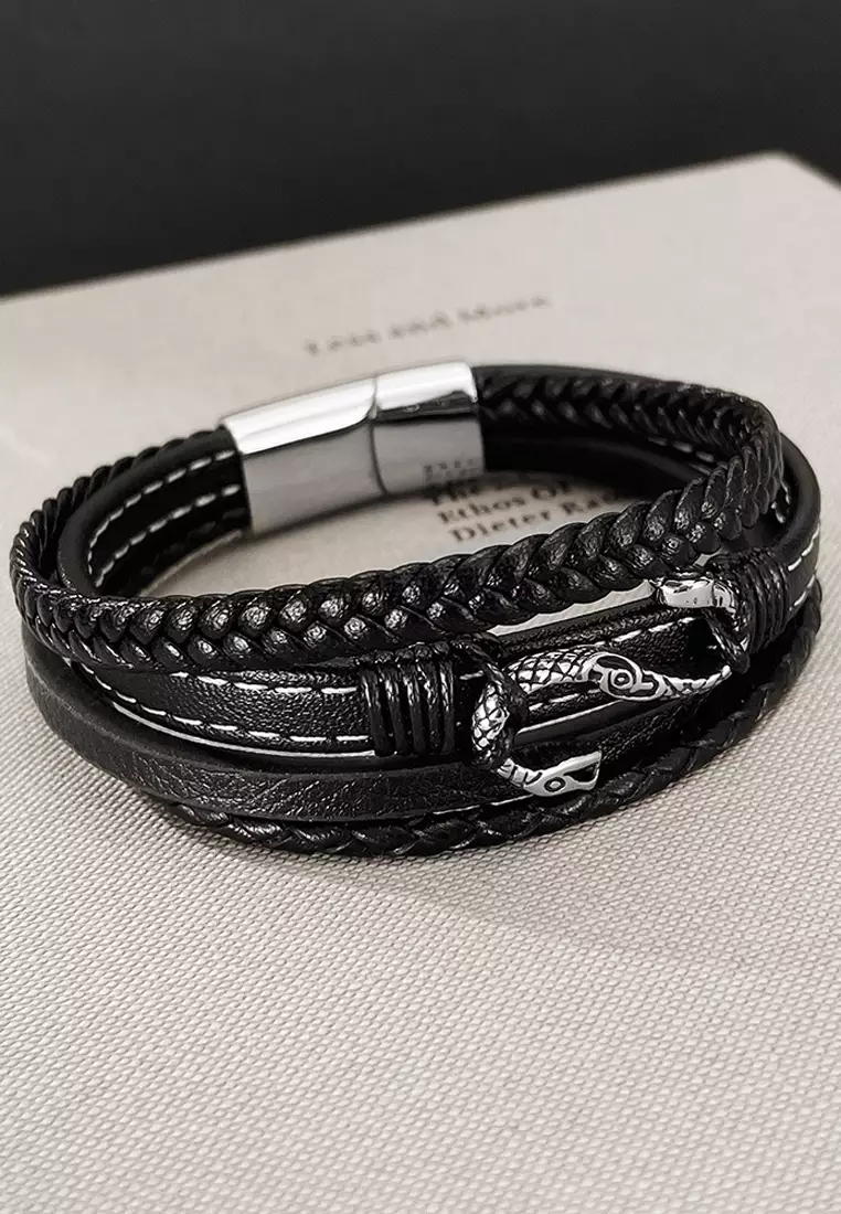 Men's Leather Bracelet