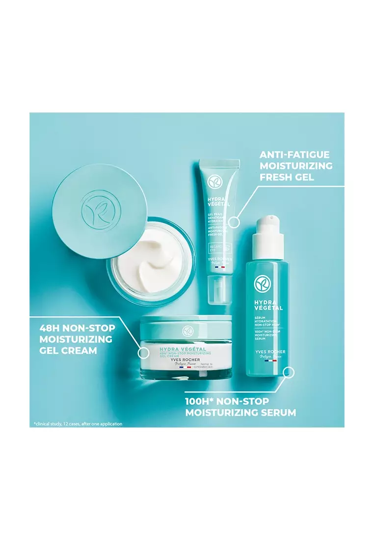 Hydra Vegetal 48H Moisturizing Cream with Edulis Cellular Water-50ml for All Skin Types