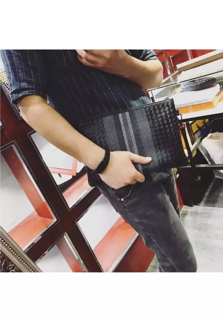 Johnson Black Dompet Tas Tangan Clutch