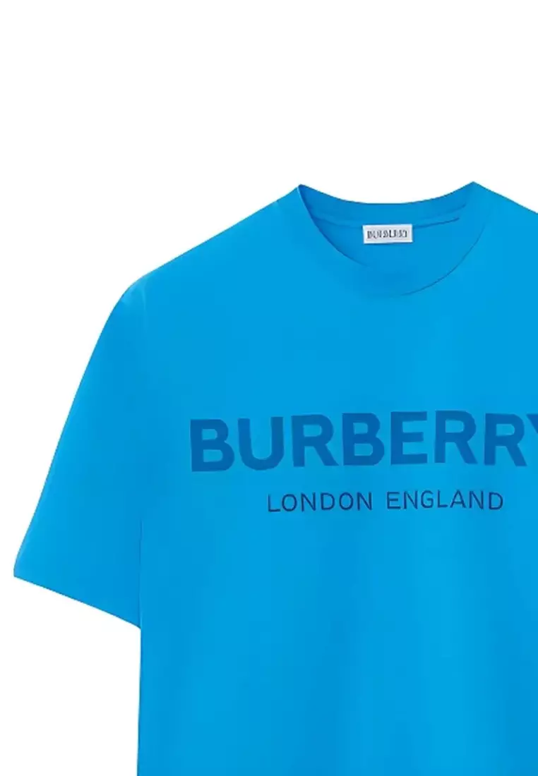 男士短袖T恤蔚藍色81056541