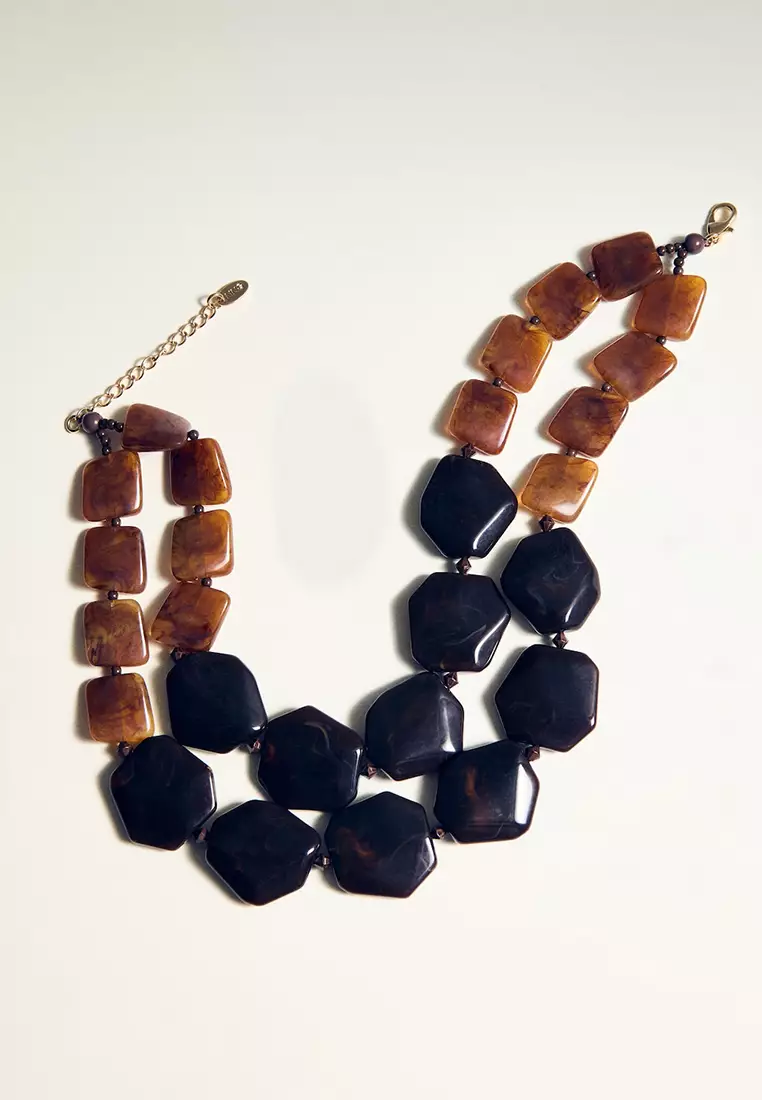Double Beaded Necklace