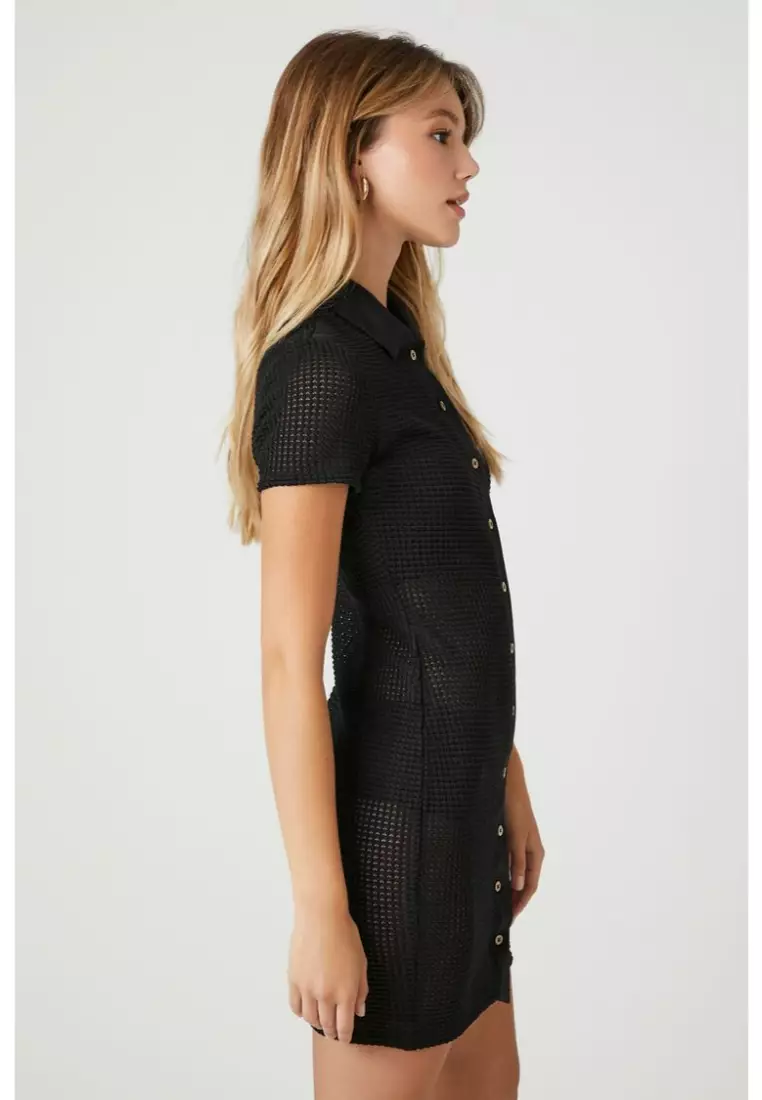Forever 21 2025 black knit dress