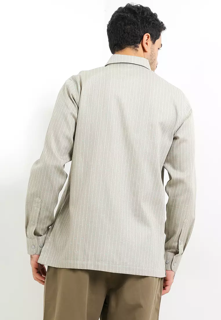 Men Shirt Nitik Telu L/S Reg Fit