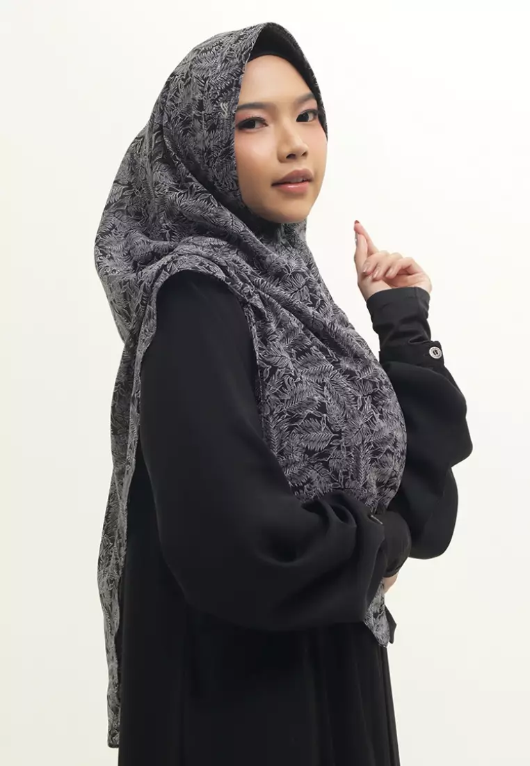 Rabbani - Kerudung Instan Dewasa Jaguar Exclusive Hitam XXL
