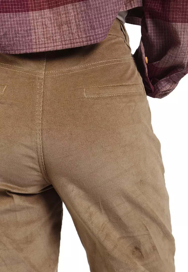 Low Waist Corduroy Utility Pants