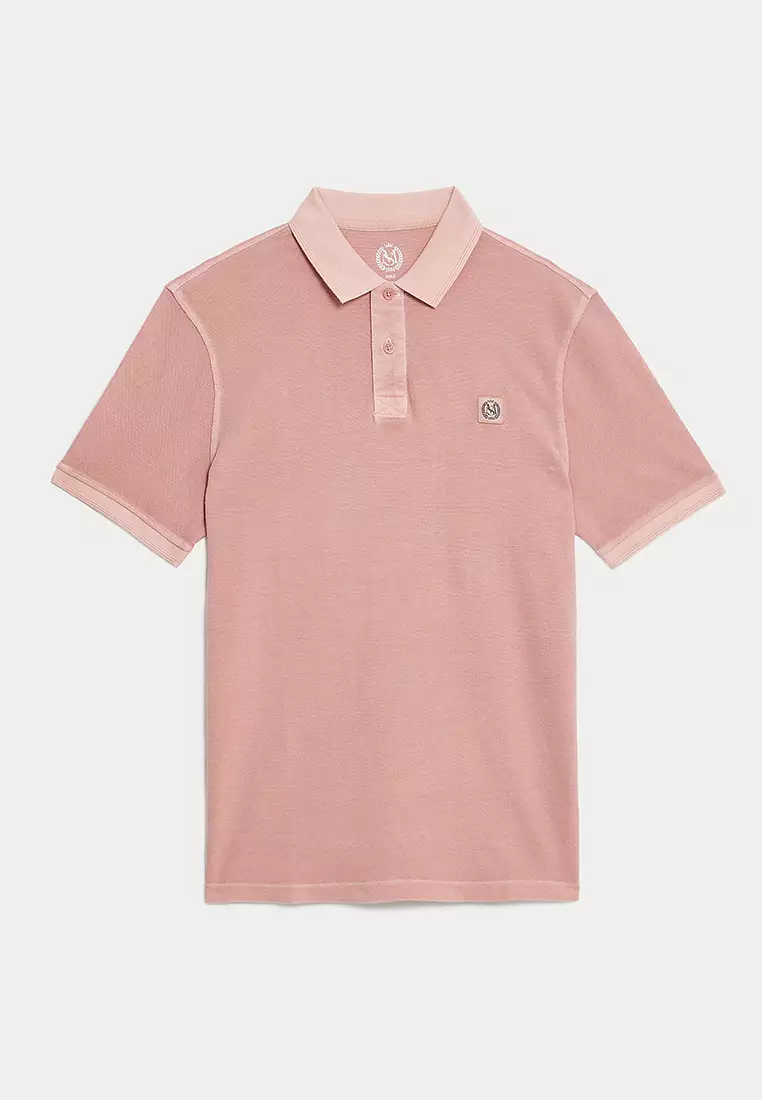 Pure Cotton Polo Shirt