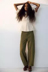 Khaki green Medium Dusty