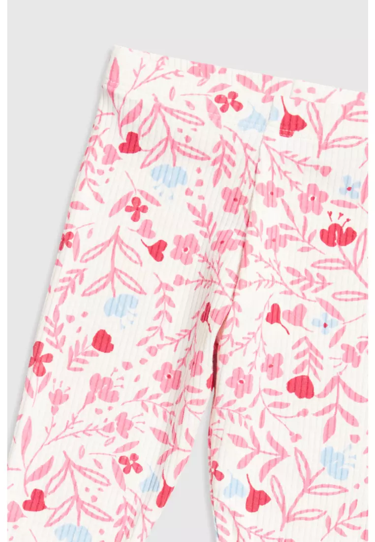 Pink Sweat Top and Leggings Set