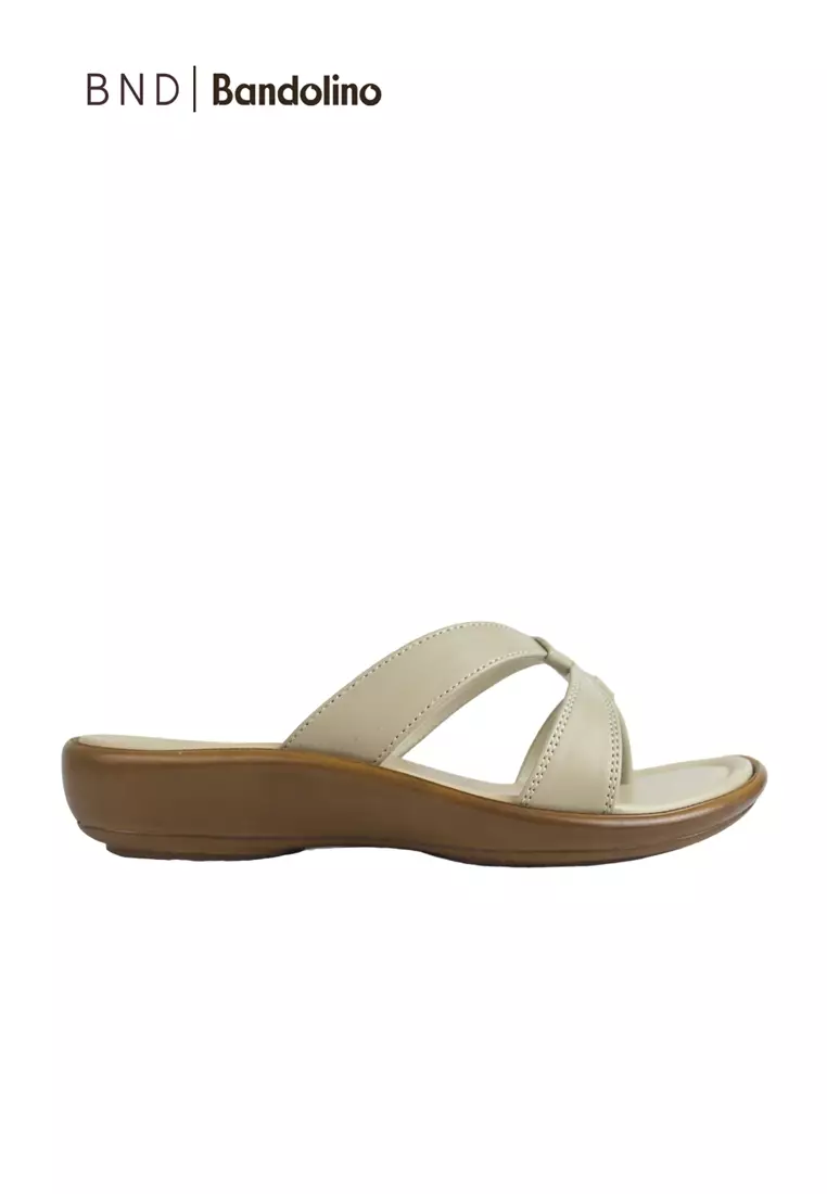 Discount on BND  shoes - SKU: BND - Bandolino Weslee Sandals 41250 Bone