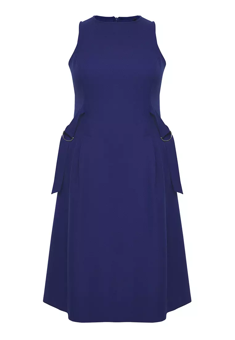 Plus Size D-Ring Midi Dress