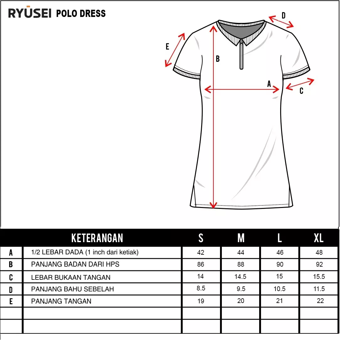 Polo Drs Yuko Red