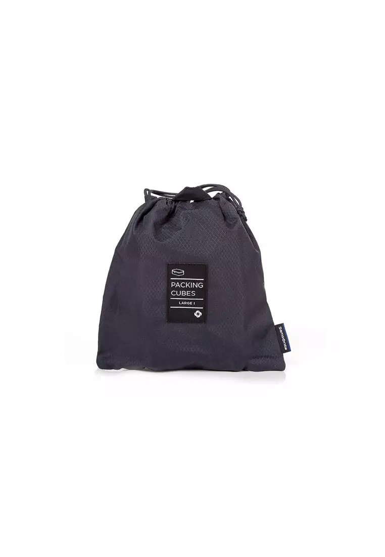 TRAVEL ESSENTIALS PACK. CUBES LARGE I - GRAPHITE