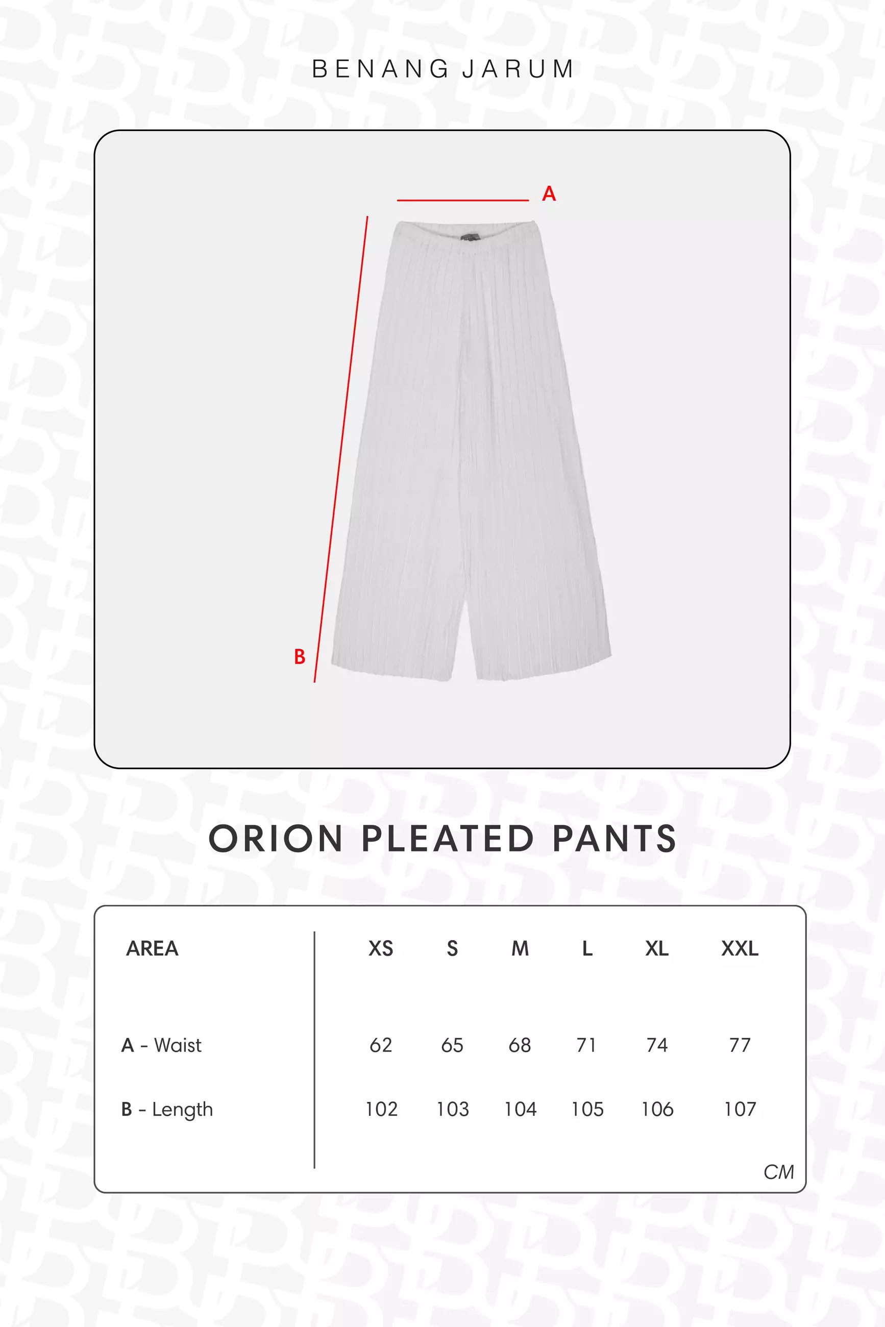 Benang Jarum - Orion Pleated Pants - Mauve